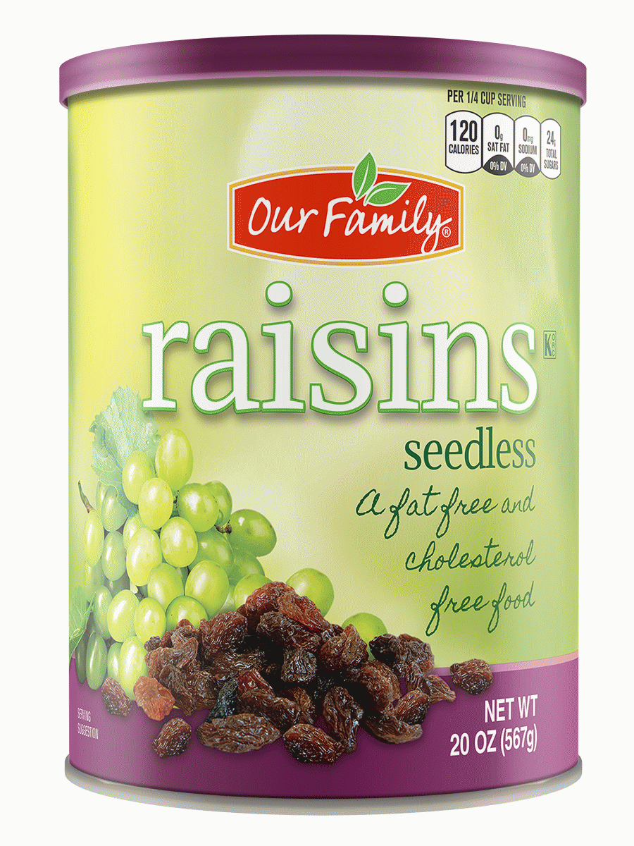 Our Family  raisins, seedless Full-Size Picture